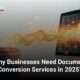 Why Businesses Need Document Conversion Services in 2025?
